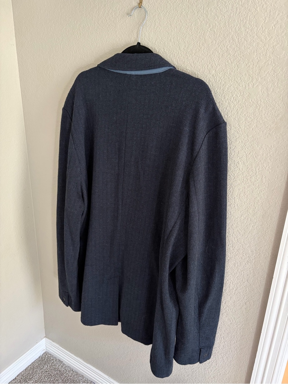 Faherty Reverse Inlet Navy Men's Blazer Jacket - Picture 2 of 5